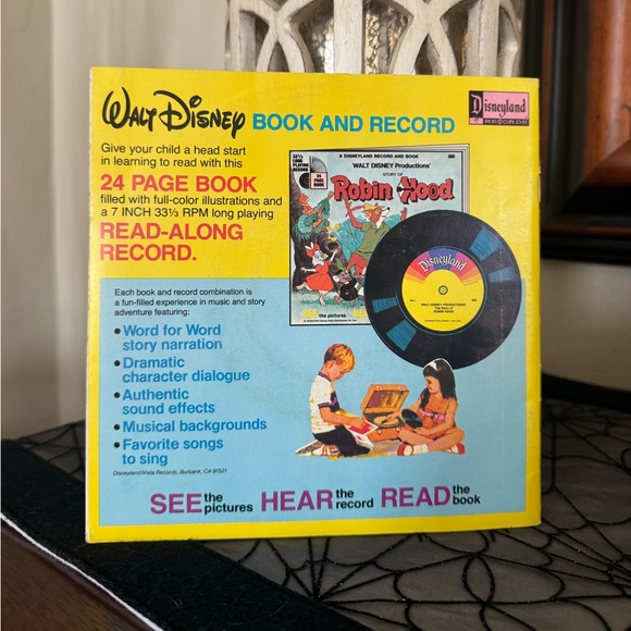1977 Vintage Disneyland Walt Disney “The Jungle Book” Book & Record - Picture 5 of 5